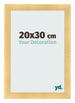 Fotolijst 20x30cm Goud Mat MDF Pisa Voorzijde Maat | Yourdecoration.nl