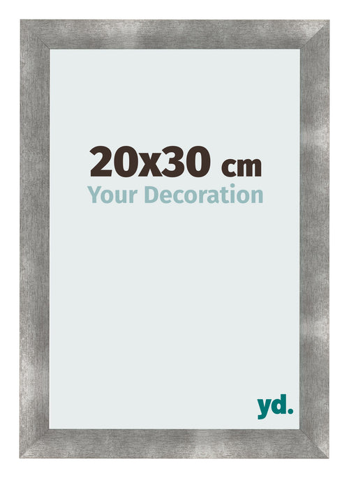 Fotolijst 20x30cm Metaal Vintage MDF Pisa Voorzijde Maat | Yourdecoration.nl