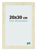 Fotolijst 20x30cm Sonoma Eiken MDF Pisa Voorzijde Maat | Yourdecoration.nl