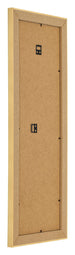 Fotolijst 20x60cm Goud Mat MDF Pisa Achterzijde Schuin | Yourdecoration.nl