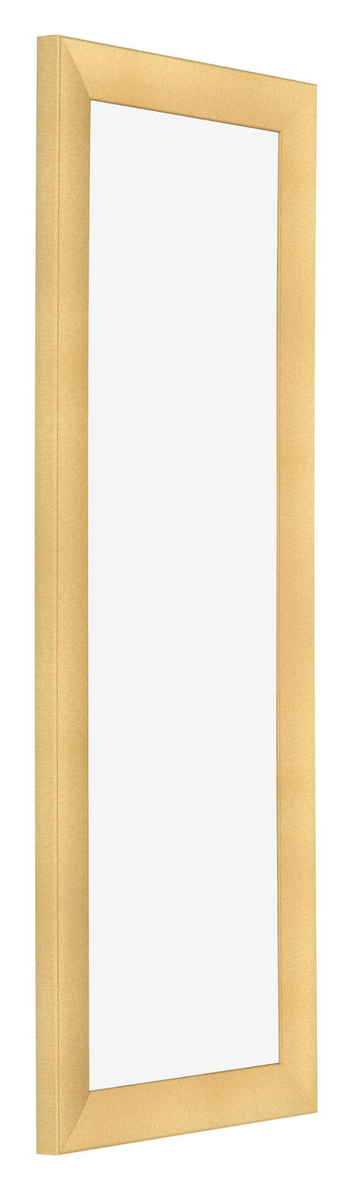 Fotolijst 20x60cm Goud Mat MDF Pisa Voorzijde Schuin | Yourdecoration.nl