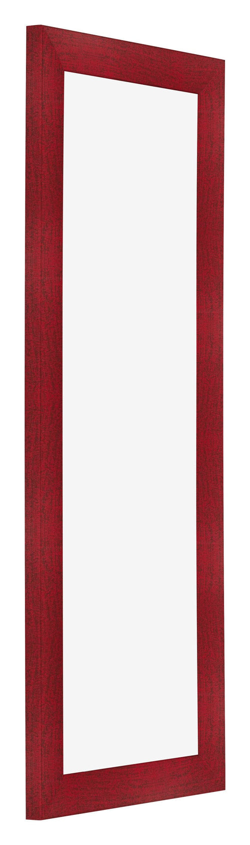 Fotolijst 20x60cm Wijnrood Geveegd MDF Pisa Voorzijde Schuin | Yourdecoration.nl