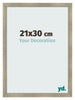 Fotolijst 21x30cm Goud Antiek MDF Pisa Voorzijde Maat | Yourdecoration.nl