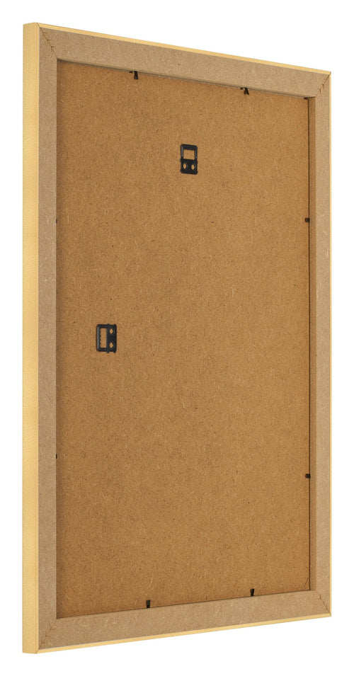 Fotolijst 24x30cm Goud Mat MDF Pisa Achterzijde Schuin | Yourdecoration.nl