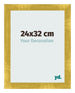Fotolijst 24x32cm Goud Vintage MDF Pisa Voorzijde Maat | Yourdecoration.nl