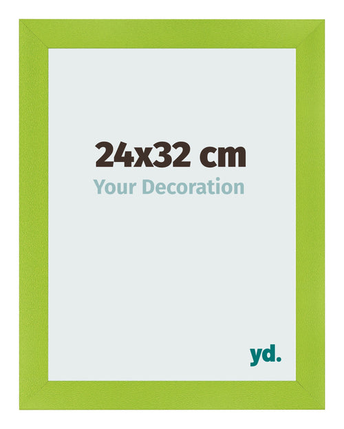 Fotolijst 24x32cm Groen MDF Pisa Voorzijde Maat | Yourdecoration.nl