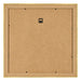Fotolijst 25x25cm Goud Vintage MDF Pisa Achterzijde | Yourdecoration.nl