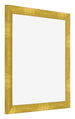 Fotolijst 25x25cm Goud Vintage MDF Pisa Voorzijde Schuin | Yourdecoration.nl