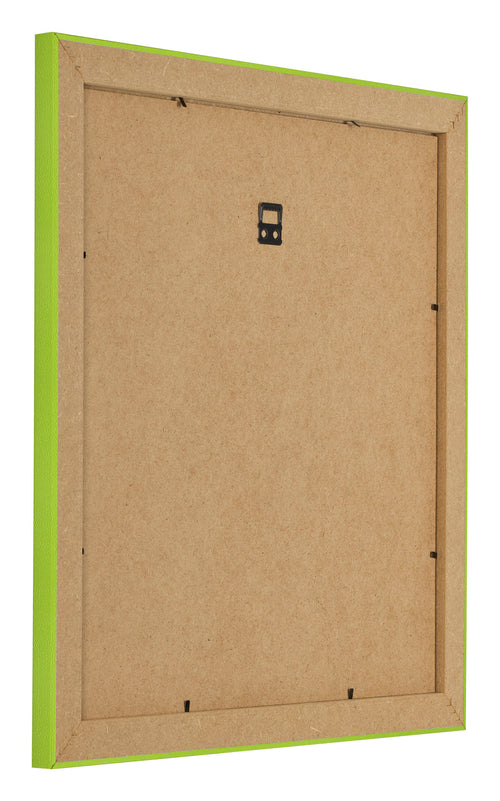 Fotolijst 25x25cm Groen MDF Pisa Achterzijde Schuin | Yourdecoration.nl