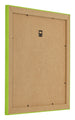Fotolijst 25x25cm Groen MDF Pisa Achterzijde Schuin | Yourdecoration.nl