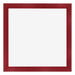 Fotolijst 25x25cm Wijnrood Geveegd MDF Pisa Voorzijde | Yourdecoration.nl