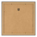 Fotolijst 25x25cm Zwart Hoogglans MDF Pisa Achterzijde | Yourdecoration.nl