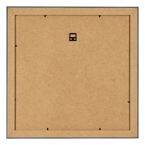 Fotolijst 25x25cm Zwart Mat MDF Pisa Achterzijde | Yourdecoration.nl