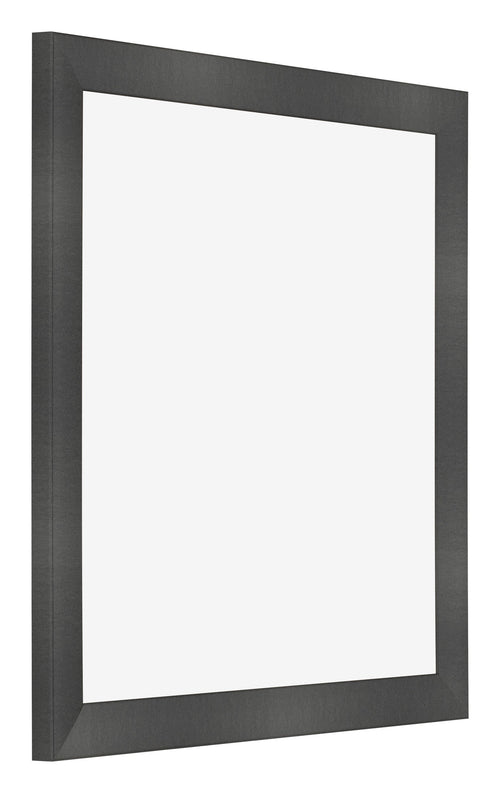 Fotolijst 25x25cm Zwart Mat MDF Pisa Voorzijde Schuin | Yourdecoration.nl