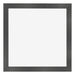 Fotolijst 25x25cm Zwart Mat MDF Pisa Voorzijde | Yourdecoration.nl