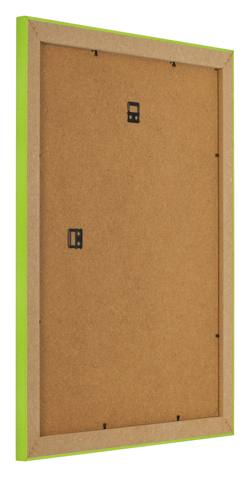 Fotolijst 25x30cm Groen MDF Pisa Achterzijde Schuin | Yourdecoration.nl