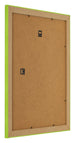 Fotolijst 25x30cm Groen MDF Pisa Achterzijde Schuin | Yourdecoration.nl