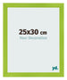 Fotolijst 25x30cm Groen MDF Pisa Voorzijde Maat | Yourdecoration.nl