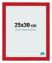 Fotolijst 25x30cm Rood MDF Pisa Voorzijde Maat | Yourdecoration.nl