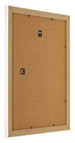 Fotolijst 25x30cm Wit Geveegd MDF Pisa Achterzijde Schuin | Yourdecoration.nl
