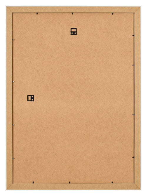Fotolijst 25x35cm Wit Geveegd MDF Pisa Achterzijde | Yourdecoration.nl