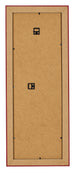 Fotolijst 25x75cm Wijnrood Geveegd MDF Pisa Achterzijde | Yourdecoration.nl