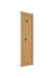 Fotolijst 25x75cm Wit Hoogglans MDF Pisa Achterzijde Schuin | Yourdecoration.nl