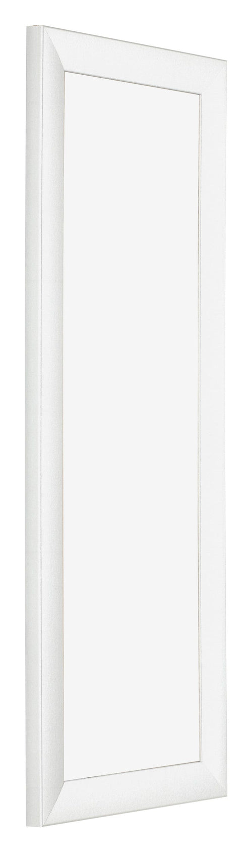 Fotolijst 25x75cm Wit Hoogglans MDF Pisa Voorzijde Schuin | Yourdecoration.nl