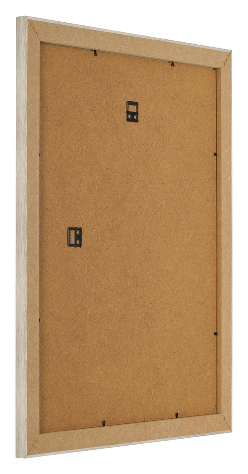 Fotolijst 28x35cm Eiken Licht MDF Pisa Achterzijde Schuin | Yourdecoration.nl