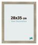Fotolijst 28x35cm Goud Antiek MDF Pisa Voorzijde Maat | Yourdecoration.nl