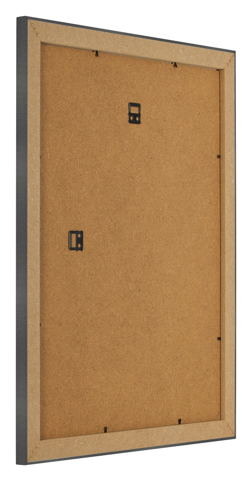 Fotolijst 28x35cm Zwart Mat MDF Pisa Achterzijde Schuin | Yourdecoration.nl