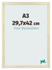 Fotolijst 29 7x42cm A3 Sonoma Eiken MDF Pisa Voorzijde Maat | Yourdecoration.nl