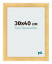 Fotolijst 30x40cm Goud Mat MDF Pisa Voorzijde Maat | Yourdecoration.nl