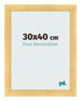 Fotolijst 30x40cm Goud Mat MDF Pisa Voorzijde Maat | Yourdecoration.nl