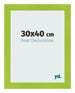 Fotolijst 30x40cm Groen MDF Pisa Voorzijde Maat | Yourdecoration.nl