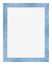 Fotolijst 30x40cm Helder Blauw Geveegd MDF Pisa Voorzijde | Yourdecoration.nl