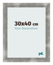 Fotolijst 30x40cm Metaal Vintage MDF Pisa Voorzijde Maat | Yourdecoration.nl