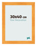 Fotolijst 30x40cm Oranje MDF Pisa Voorzijde Maat | Yourdecoration.nl