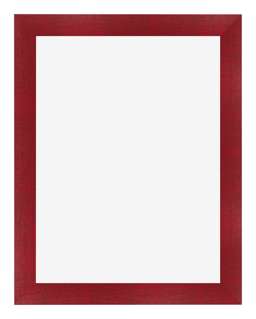 Fotolijst 30x40cm Wijnrood Geveegd MDF Pisa Voorzijde | Yourdecoration.nl