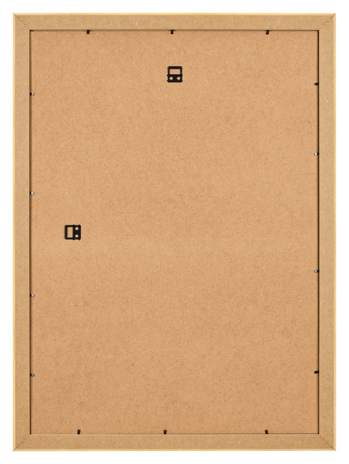 Fotolijst 30x42cm Goud Mat MDF Pisa Achterzijde | Yourdecoration.nl