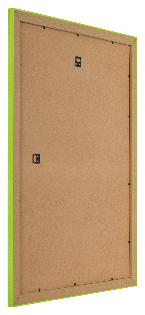 Fotolijst 30x42cm Groen MDF Pisa Achterzijde Schuin | Yourdecoration.nl