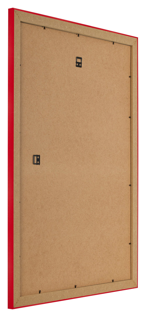 Fotolijst 30x42cm Rood MDF Pisa Achterzijde Schuin | Yourdecoration.nl