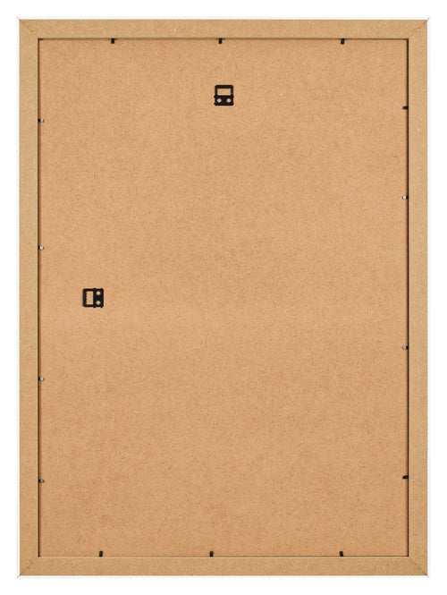 Fotolijst 30x42cm Wit Geveegd MDF Pisa Achterzijde | Yourdecoration.nl