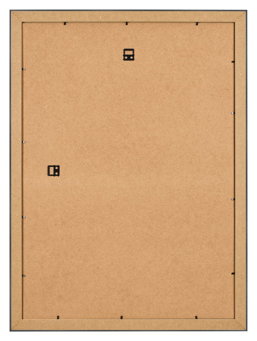Fotolijst 30x42cm Zwart Mat MDF Pisa Achterzijde | Yourdecoration.nl