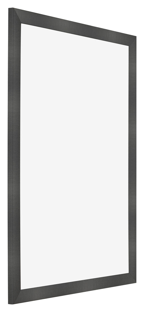 Fotolijst 30x42cm Zwart Mat MDF Pisa Voorzijde Schuin | Yourdecoration.nl