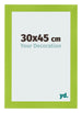Fotolijst 30x45cm Groen MDF Pisa Voorzijde Maat | Yourdecoration.nl