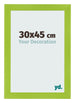 Fotolijst 30x45cm Groen MDF Pisa Voorzijde Maat | Yourdecoration.nl