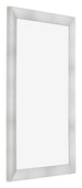 Fotolijst 30x50cm Aluminium Geborsteld MDF Pisa Voorzijde Schuin | Yourdecoration.nl