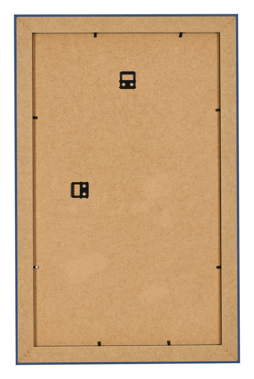 Fotolijst 30x50cm Donkerblauw Geveegd MDF Pisa Achterzijde | Yourdecoration.nl