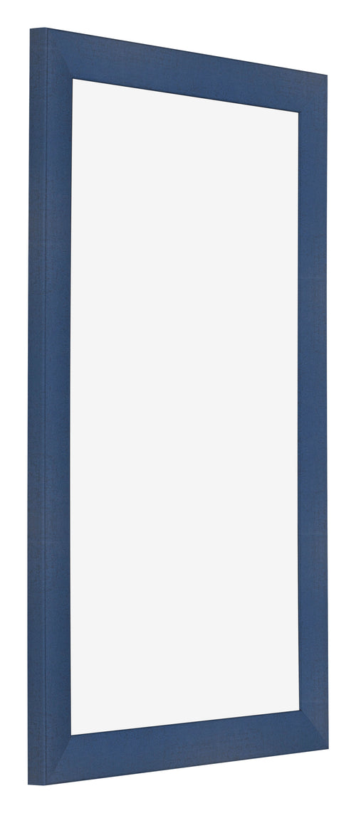 Fotolijst 30x50cm Donkerblauw Geveegd MDF Pisa Voorzijde Schuin | Yourdecoration.nl